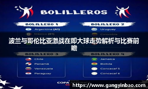波兰与哥伦比亚激战在即大球走势解析与比赛前瞻